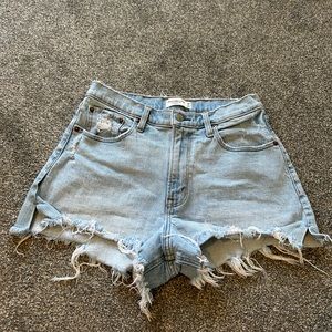 Abercrombie denim shorts